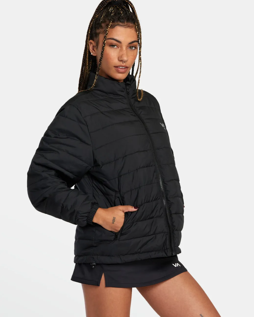 Women RVCA Jackets>VA PUFFER JACKET