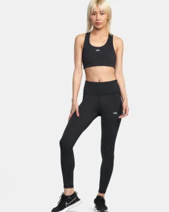 Women RVCA Compression Clothing|Workout Leggings / Joggers>VA SPORT COMPRESSION TIGHTS