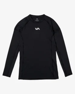 RVCA Compression Clothing>VA SPORT LONG SLEEVE RASHGUARD