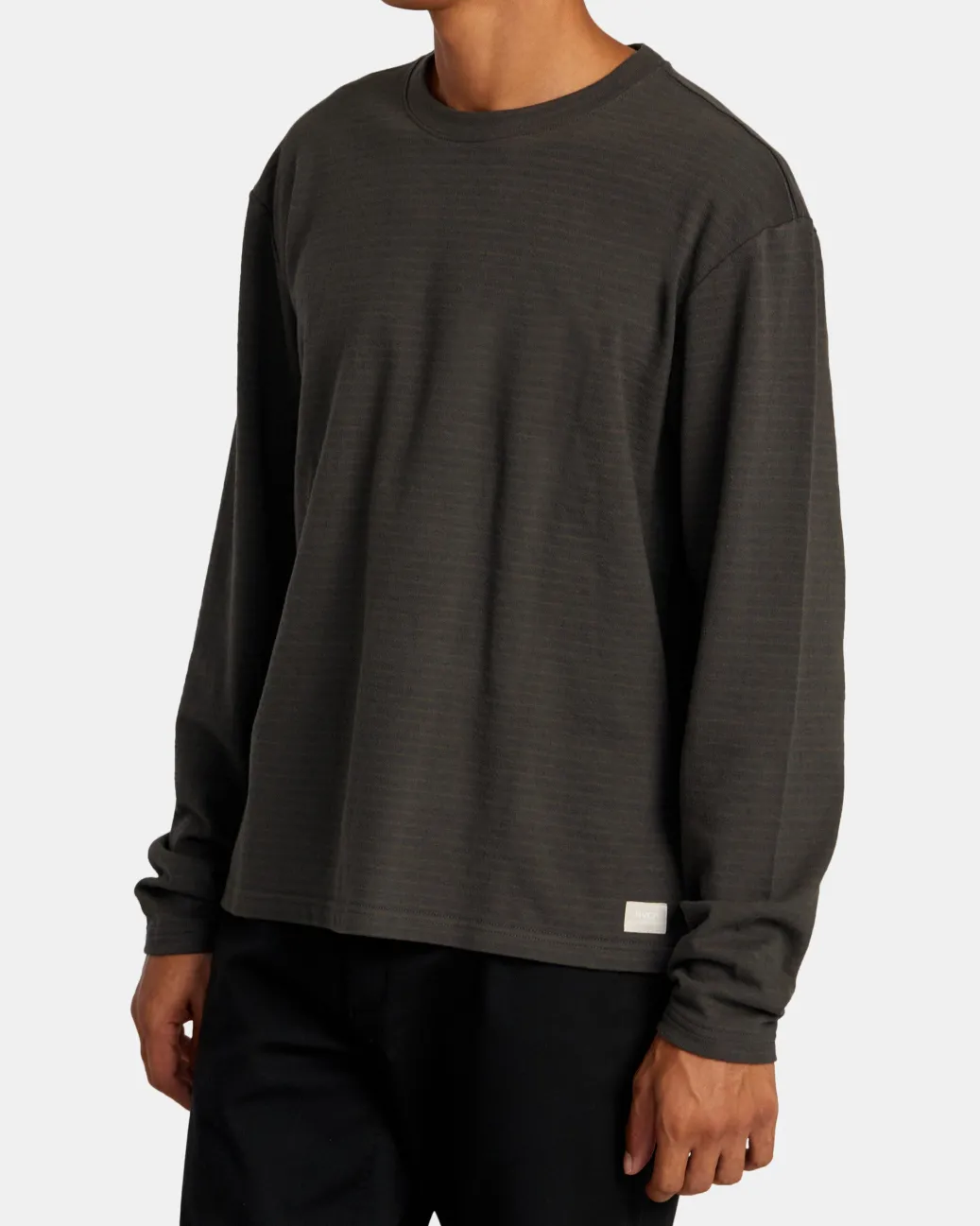 RVCA Tees / Tanks>VACANCY CREW LONG SLEEVE KNIT