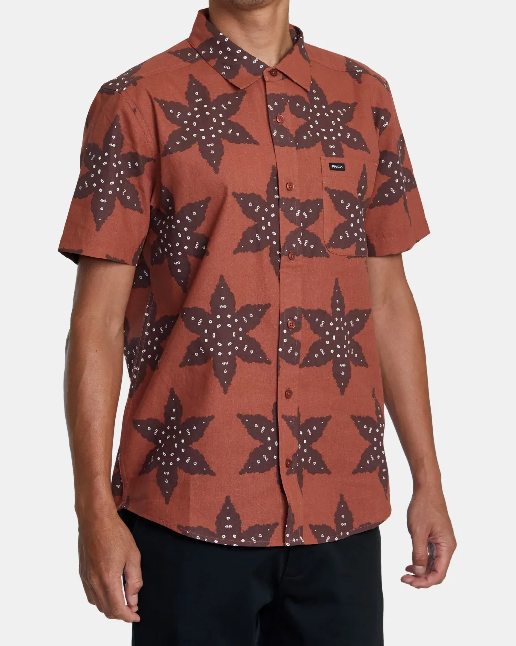 RVCA Shirts / Flannels>VACATIONIST SHORT SLEEVE SHIRT