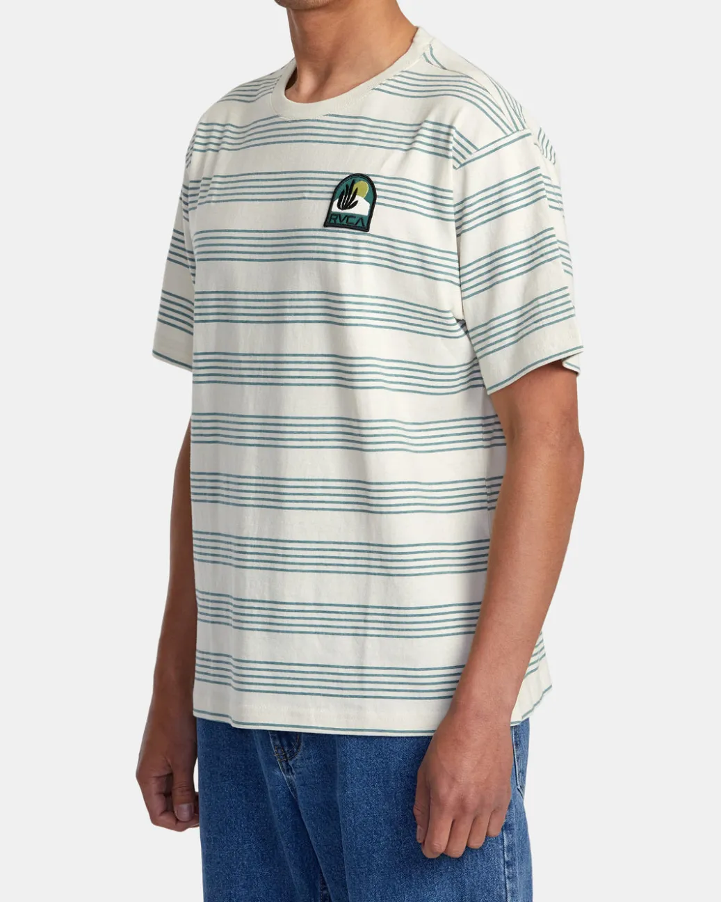 RVCA Tees / Tanks>VALLEJO STRIPE TEE