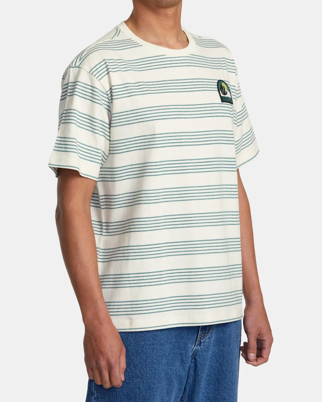 RVCA Tees / Tanks>VALLEJO STRIPE TEE