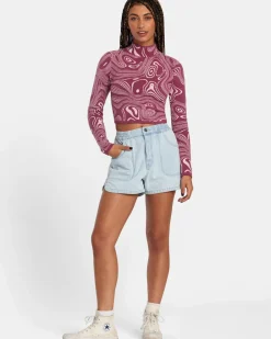 Women RVCA Denim>VENICE DENIM SHORTS