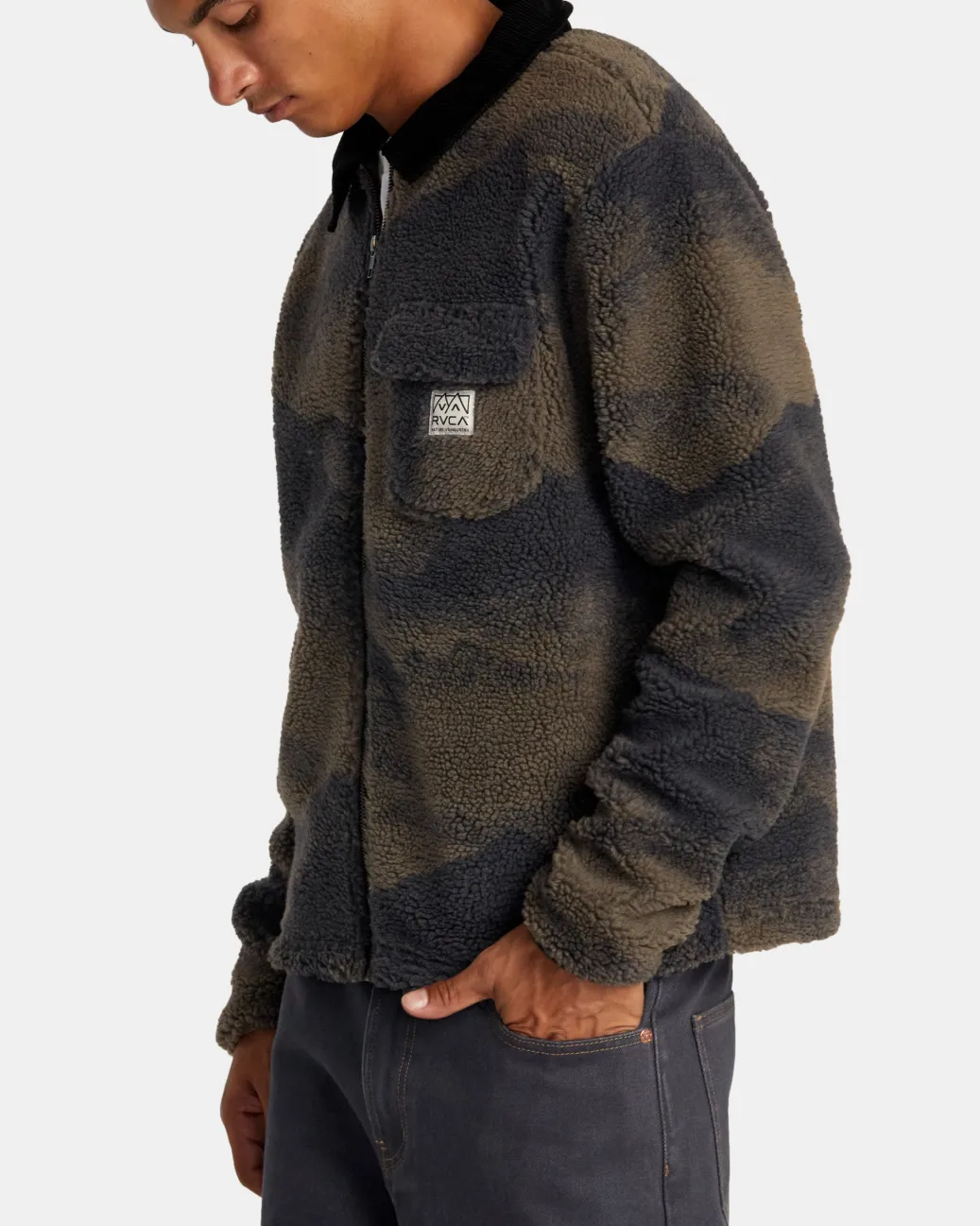 RVCA Jackets>WALKER SHERPA JACKET
