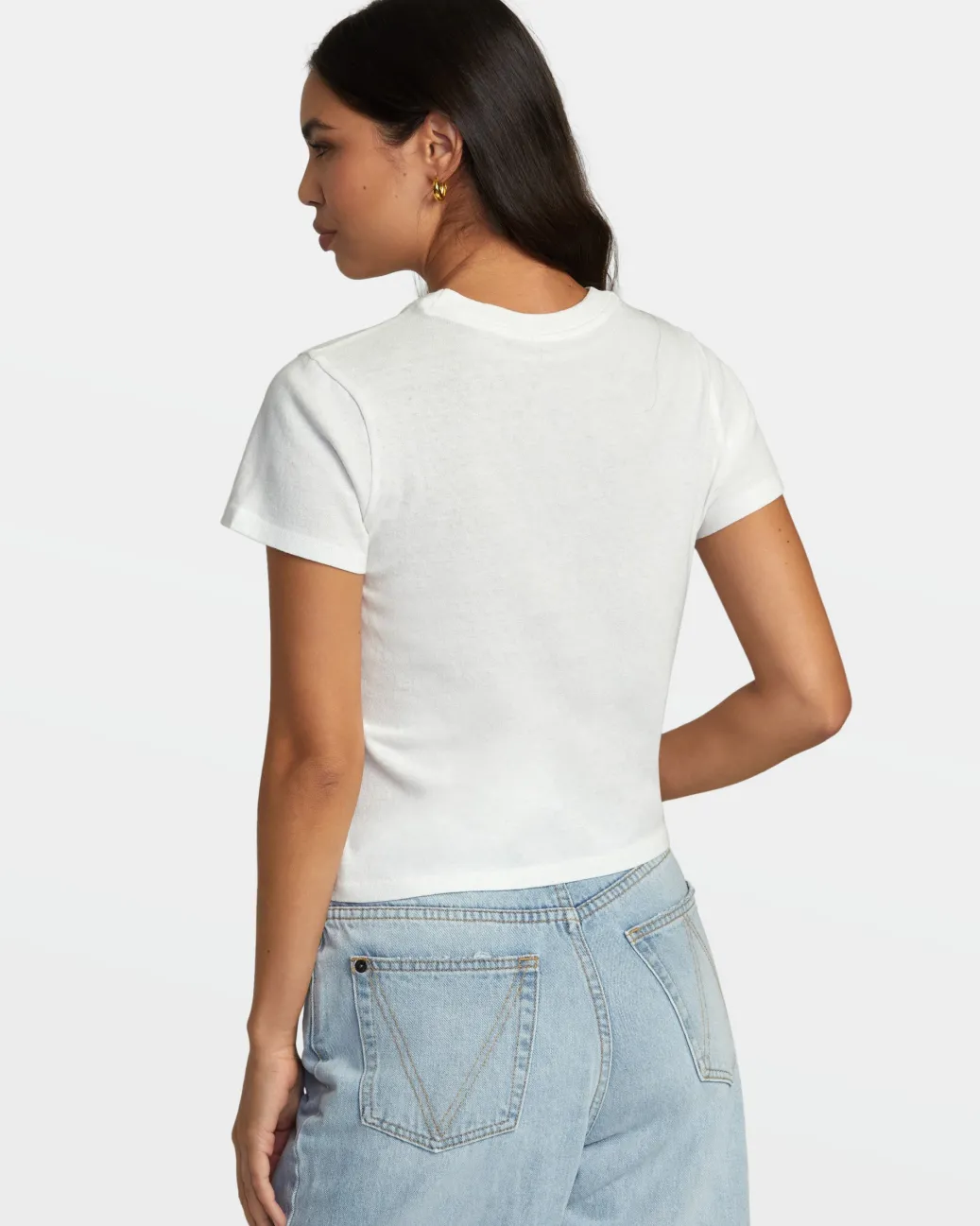 Women RVCA Tees / Tanks>WHATEVER TEE