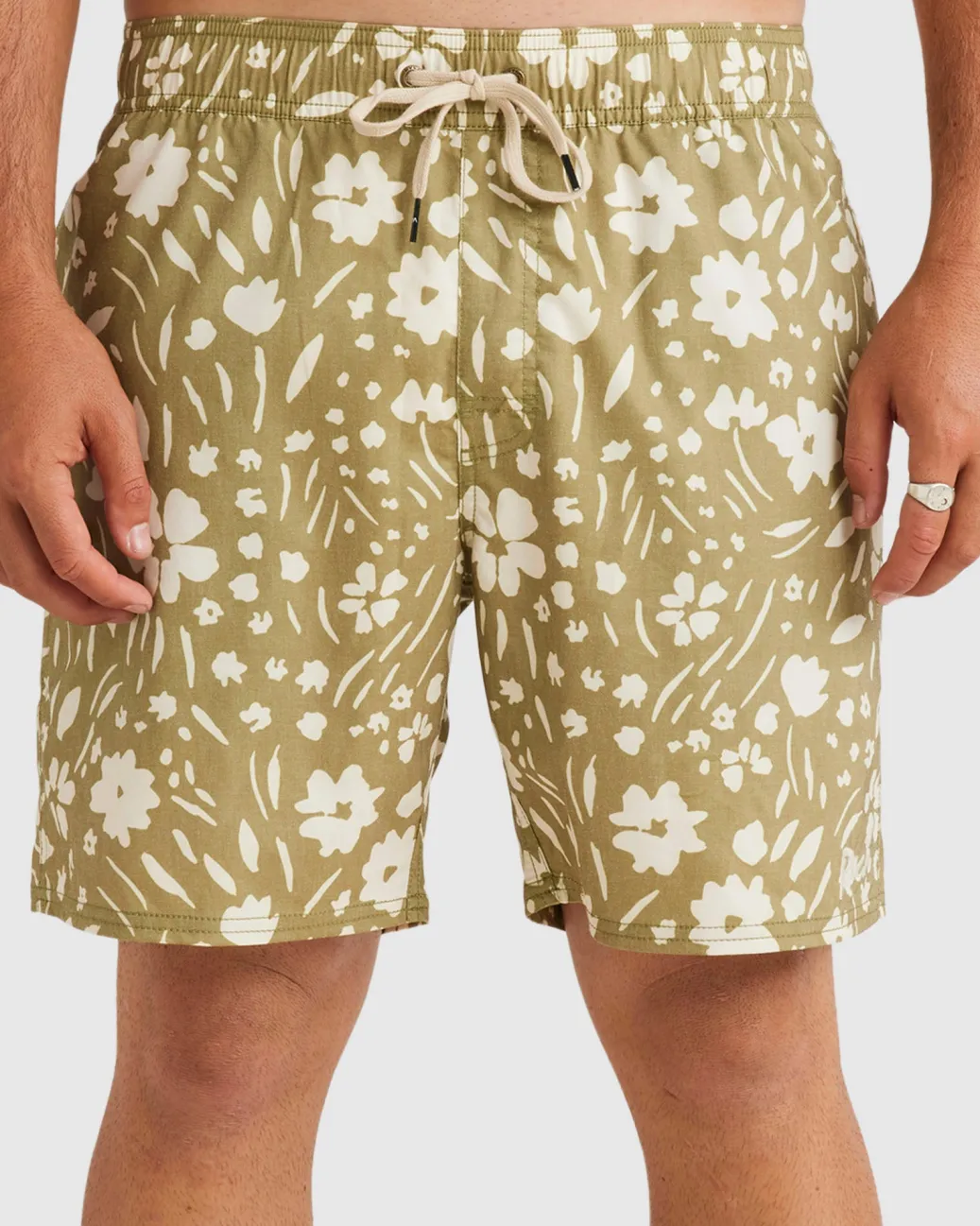 RVCA Boardshorts / Trunks|16"-17" Outseam>WILDFLOWER ELASTIC