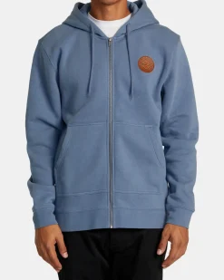 RVCA Hoodies / Sweatshirts>WORDMARK ZIP HOODIE