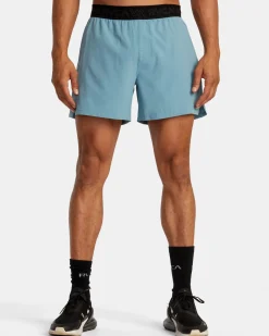 RVCA Shorts / Hybrids>YOGGER 15" ELASTIC WAIST SHORTS