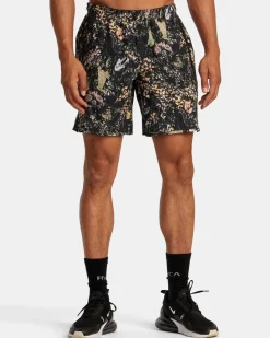 RVCA Athletic Shorts|Athletic Shorts>YOGGER STRETCH 17" ATHLETIC SHORTS