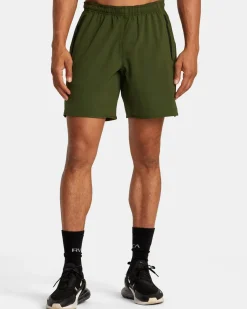 RVCA Athletic Shorts|Athletic Shorts>YOGGER STRETCH 17" ATHLETIC SHORTS