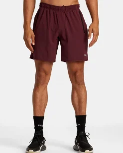 RVCA Athletic Shorts|Athletic Shorts>YOGGER STRETCH 17" ATHLETIC SHORTS