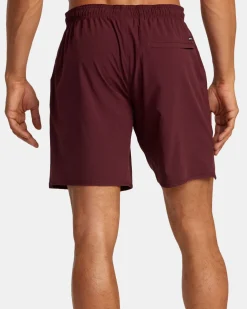 RVCA Athletic Shorts|Athletic Shorts>YOGGER STRETCH 17" ATHLETIC SHORTS