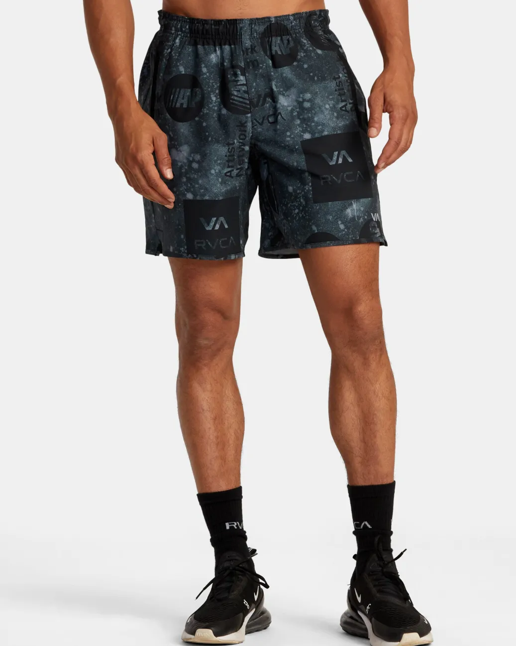 RVCA Athletic Shorts|Athletic Shorts>YOGGER STRETCH 17" ATHLETIC SHORTS