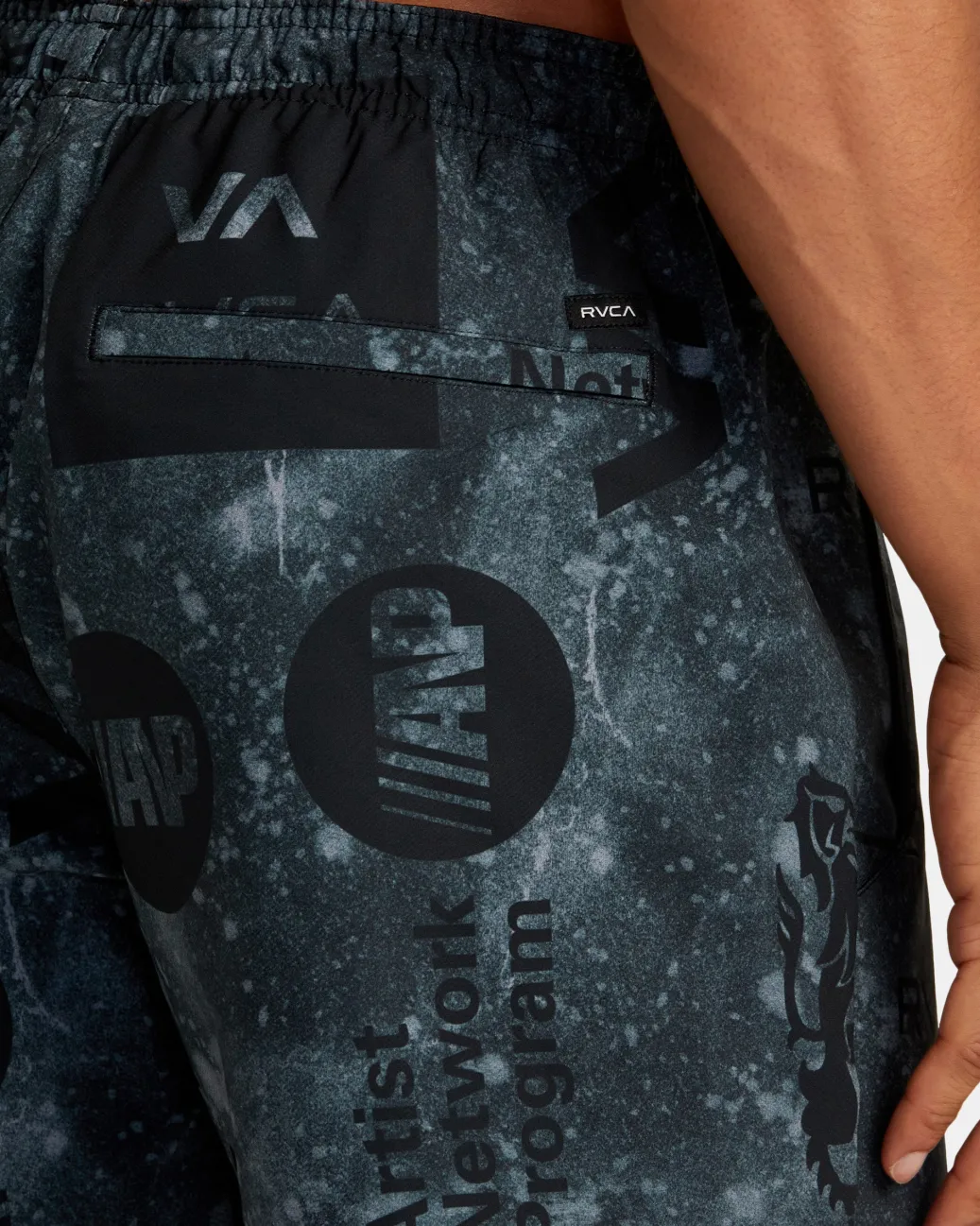 RVCA Athletic Shorts|Athletic Shorts>YOGGER STRETCH 17" ATHLETIC SHORTS