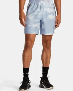 RVCA Athletic Shorts|Athletic Shorts>YOGGER STRETCH 17" ATHLETIC SHORTS