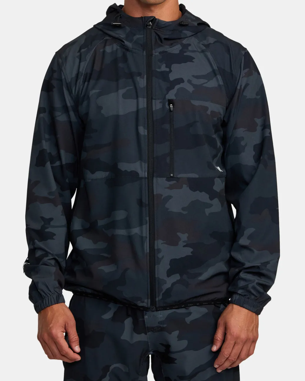 RVCA Workout Jackets|Jackets>YOGGER ZIP-UP HOODED JACKET II