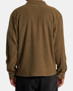 RVCA Jackets|Shirts / Flannels>YUKON HI PILE FLEECE SHIRT JACKET
