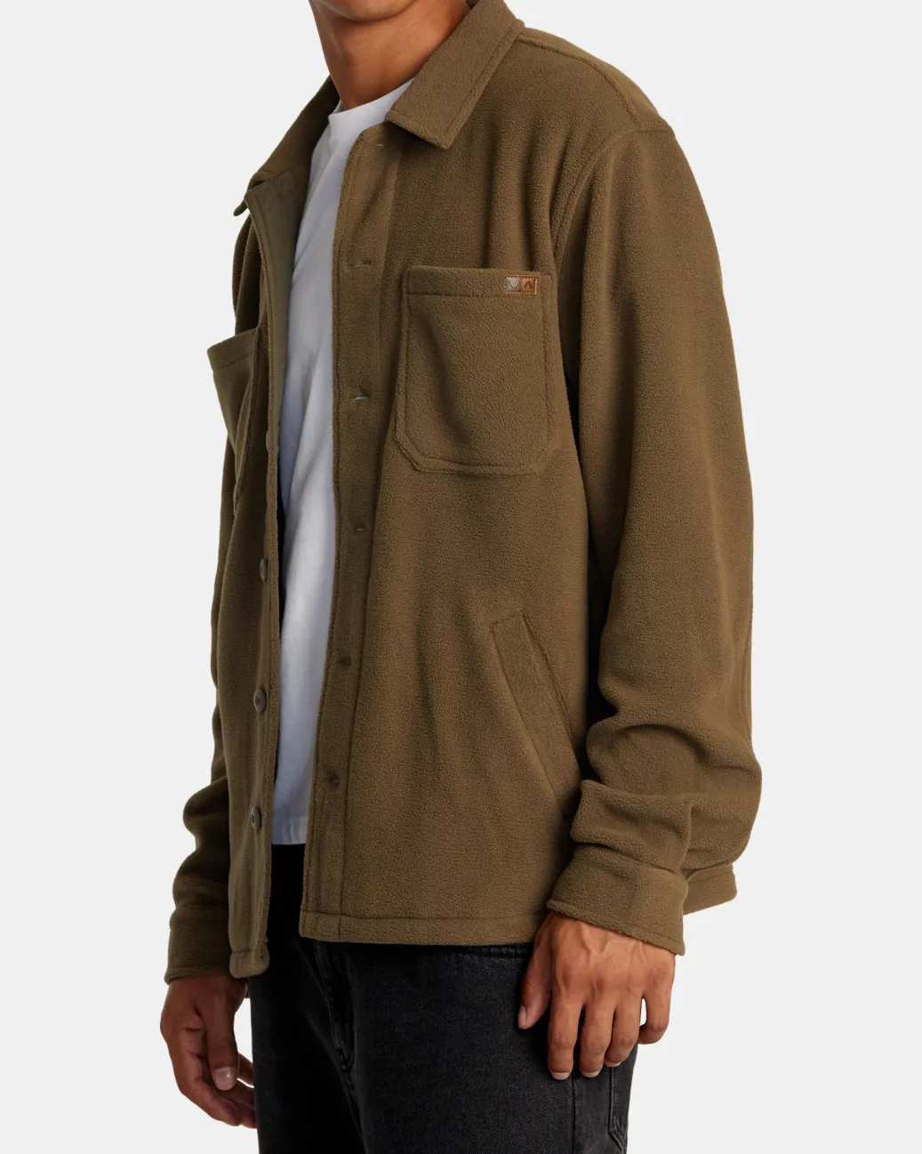 RVCA Jackets|Shirts / Flannels>YUKON HI PILE FLEECE SHIRT JACKET